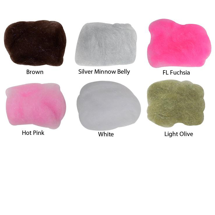 Hareline Dubbin Laser Dub Dubbin - FL Hot Orange Hareline Dubbin Laser Dub Dubbin - FL Hot Orange