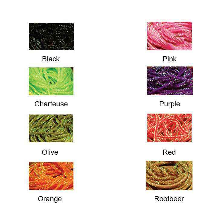 Hareline Dubbin Pearl Core Braid Hareline Dubbin Pearl Core Braid