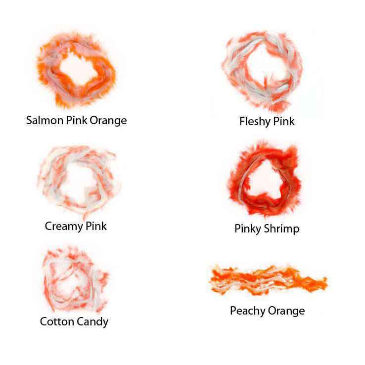 Hareline Dubbin Rabbit Flesh Strips Hareline Dubbin Rabbit Flesh Strips