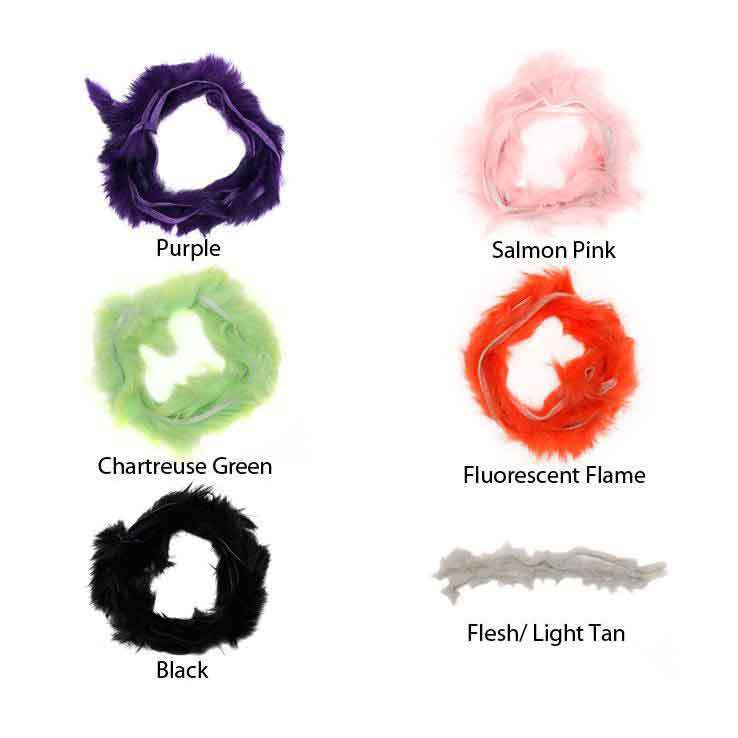 Hareline Dubbin Rabbit Zonker Strips Hareline Dubbin Rabbit Zonker Strips
