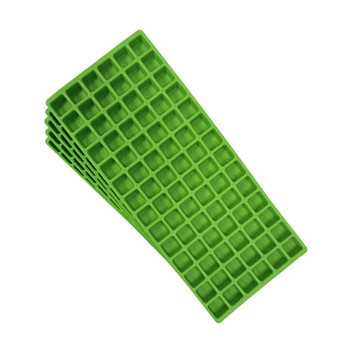 SILICONE FOOD MOLDS LARGE SET OF 5 - Green SILICONE FOOD MOLDS LARGE SET OF 5 - Green