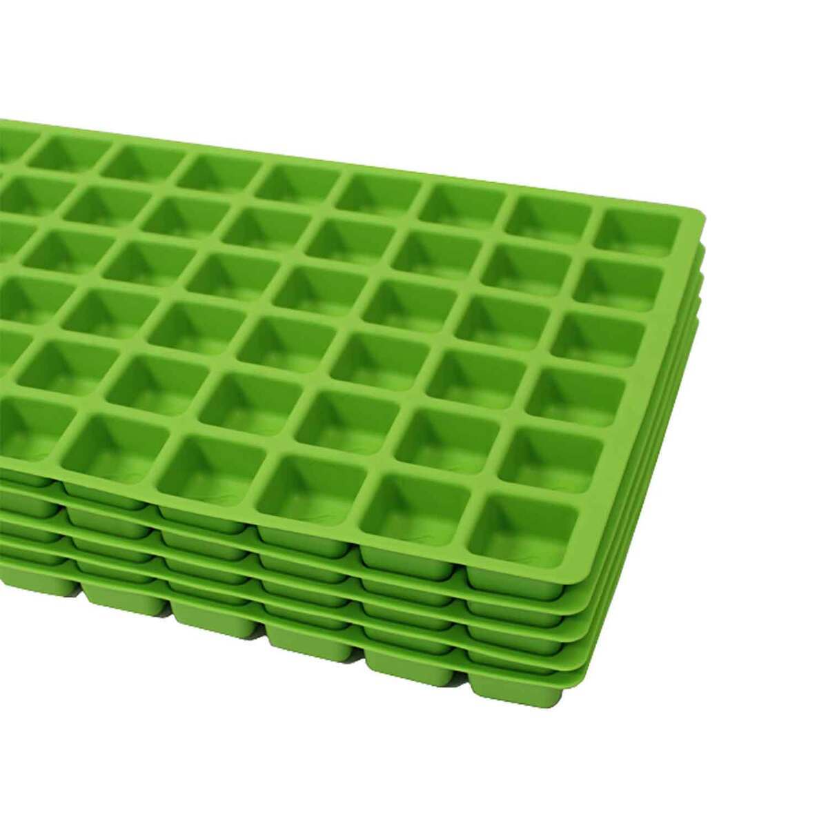 SILICONE FOOD MOLDS LARGE SET OF 5 - Green SILICONE FOOD MOLDS LARGE SET OF 5 - Green