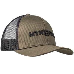MTN OPS Men's Classic Mesh Logo Hat - Olive - One Size Fits Most