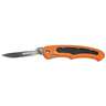 Havalon Piranta Series Interchangeable Blade Folding Hunters Knife - Orange