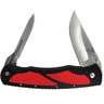 Havalon Titan Jim Shocky Signature Series 2.88 inch Folding Knife - Red/Black