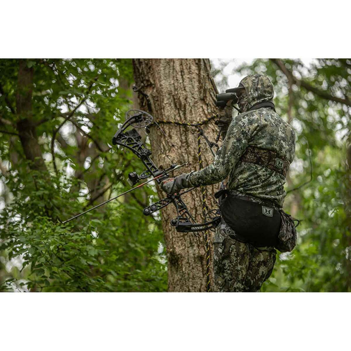 Hawk Helium Hammock Saddle Treestand - Chaos Camo Hawk Helium Hammock Saddle Treestand - Chaos Camo