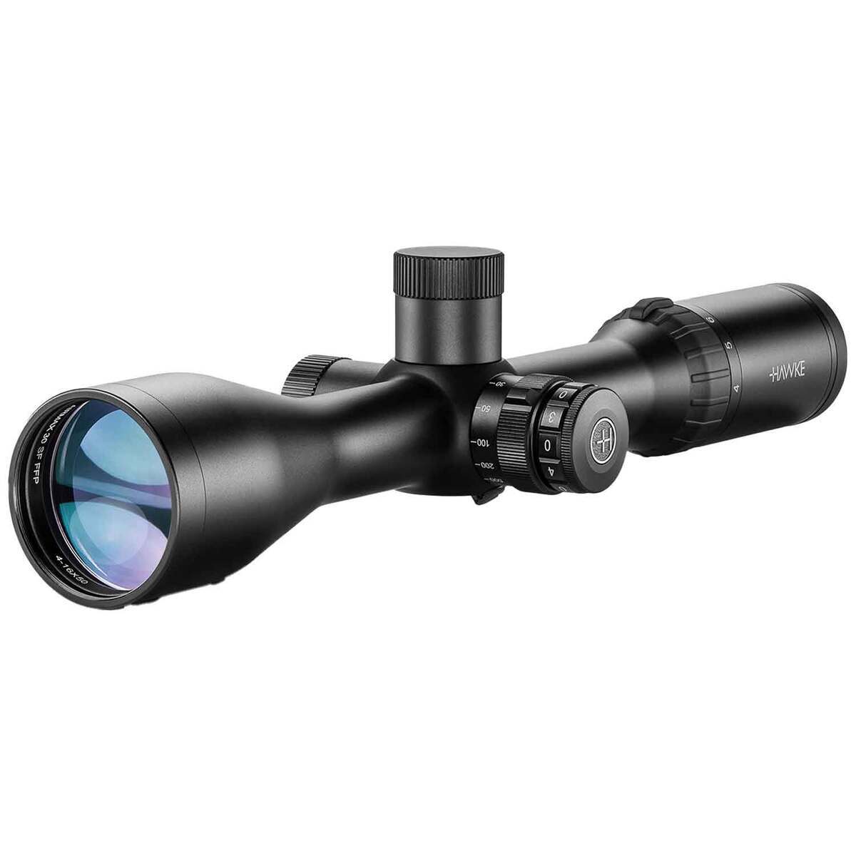 Hawke Airmax 30 SF 4-16x 50mm Airgun Scope - FFP AMX IR - Black Hawke Airmax 30 SF 4-16x 50mm Airgun Scope - FFP AMX IR - Black