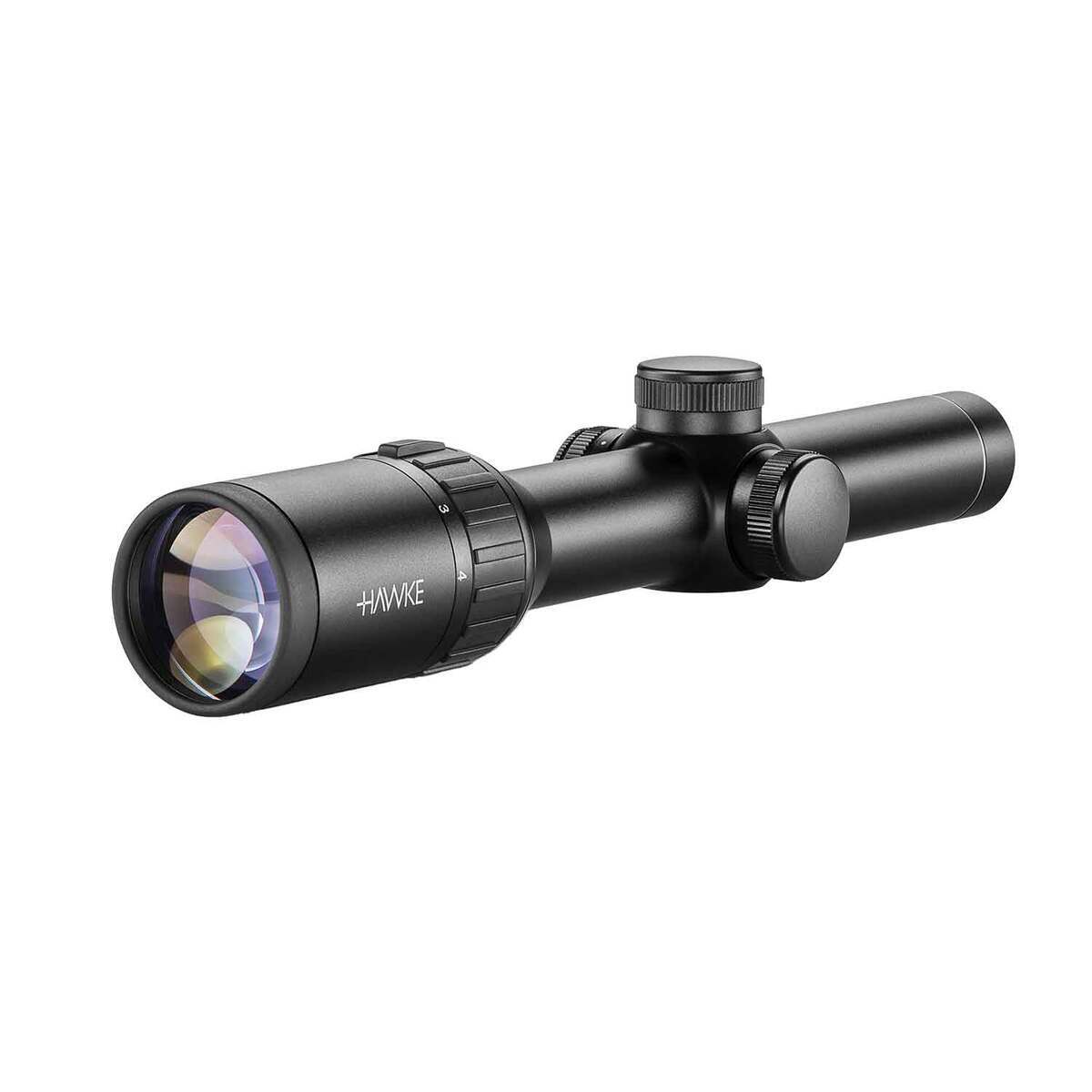 Hawke Endurance 30 WA 1-4x 24mm Rifle Scope - L4A Dot - Black Hawke Endurance 30 WA 1-4x 24mm Rifle Scope - L4A Dot - Black