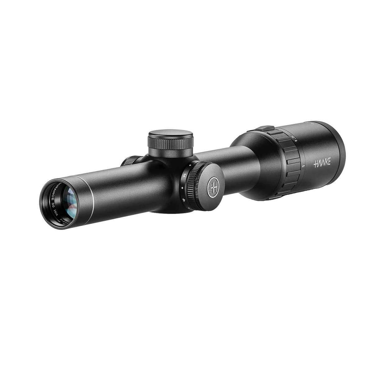 Hawke Endurance 30 WA 1-4x 24mm Rifle Scope - L4A Dot - Black Hawke Endurance 30 WA 1-4x 24mm Rifle Scope - L4A Dot - Black