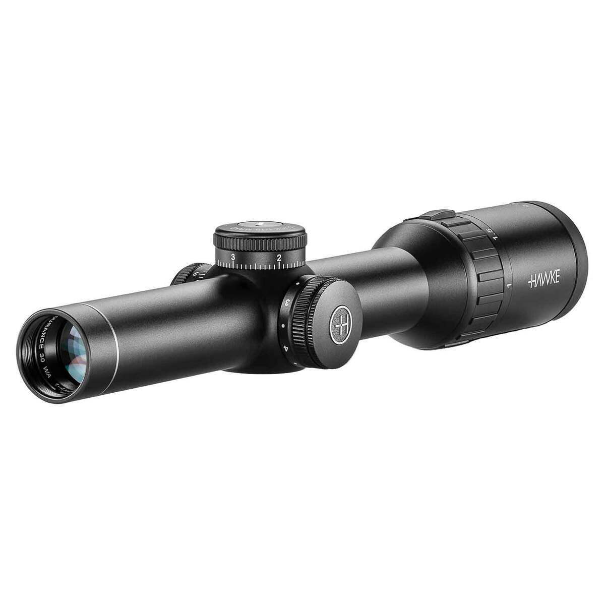 Hawke Endurance WA 1-4x 24mm Rifle Scope - Tactical Dot - Black Hawke Endurance WA 1-4x 24mm Rifle Scope - Tactical Dot - Black