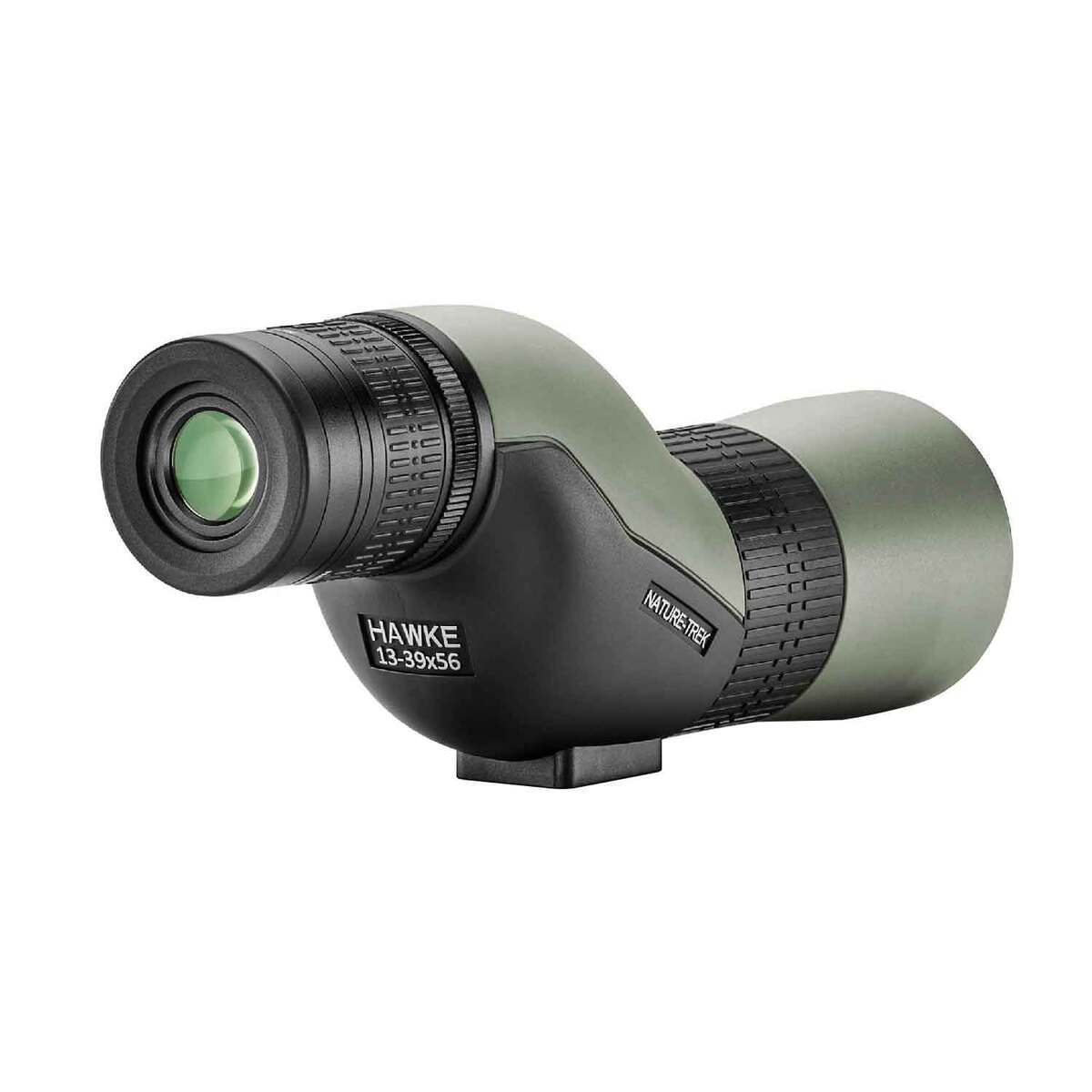 Hawke Nature-Trek 13-39x56 Spotting Scope - Angled - Green Hawke Nature-Trek 13-39x56 Spotting Scope - Angled - Green