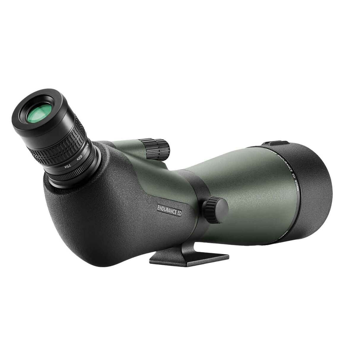Hawke Sport Optics Endurance ED 25-75x85 Spotting Scope - Angled - Green Hawke Sport Optics Endurance ED 25-75x85 Spotting Scope - Angled - Green