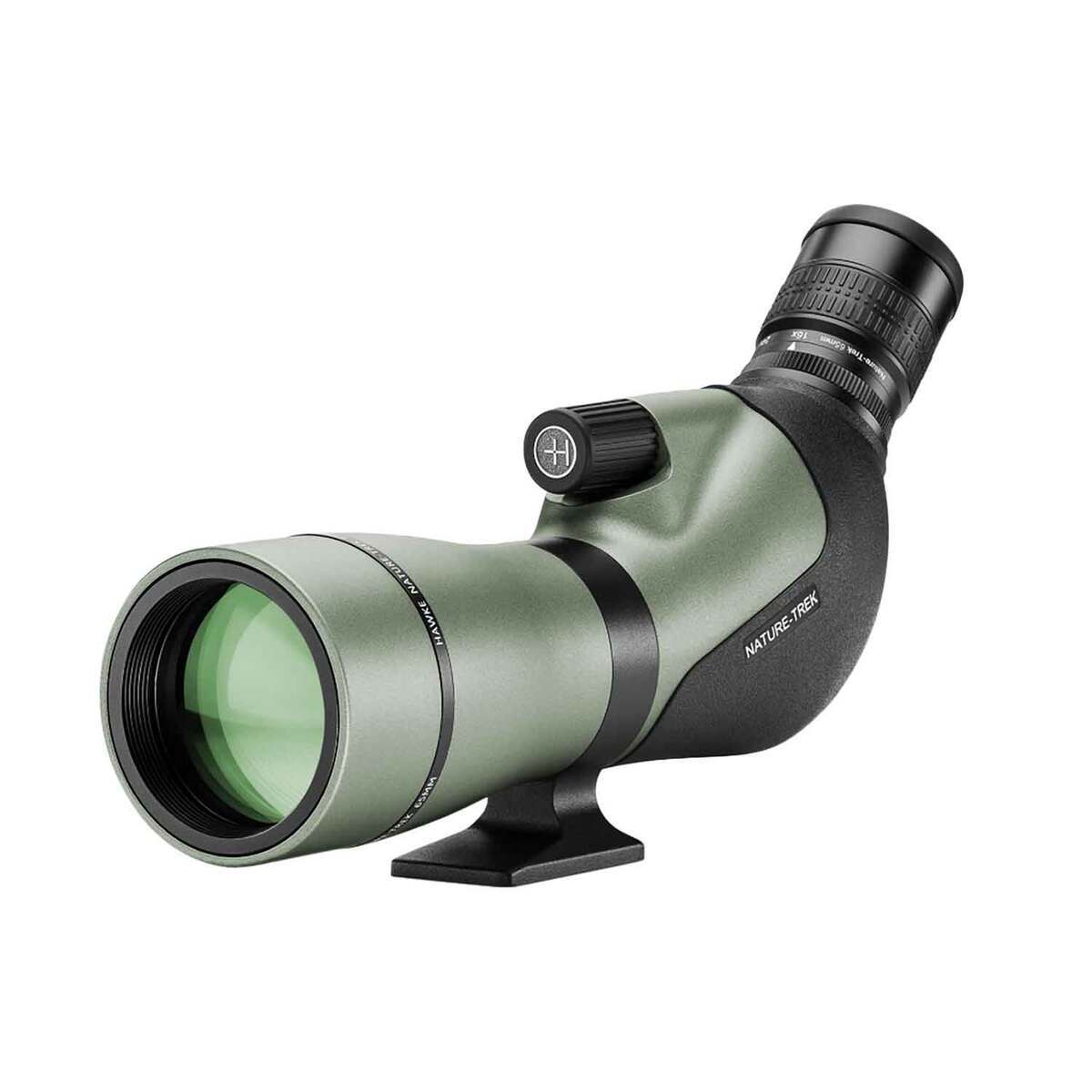 Hawke Sport Optics Nature-Trek 16-48x65 Spotting Scope - Angled - Green Hawke Sport Optics Nature-Trek 16-48x65 Spotting Scope - Angled - Green
