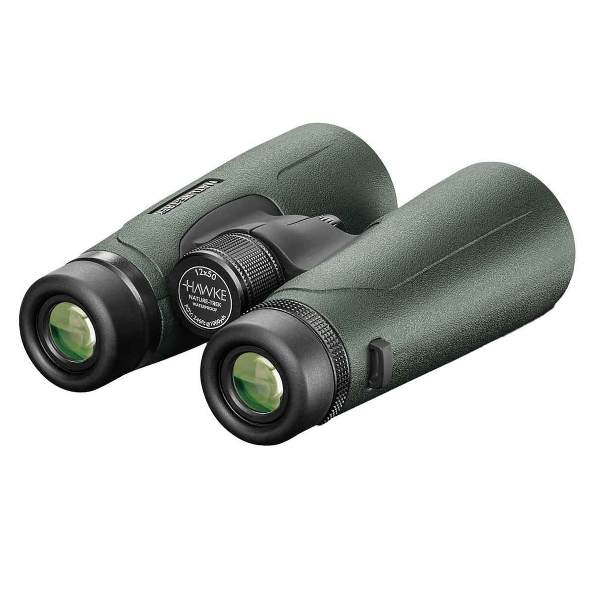 Hawke Nature-Trek Full Size Binoculars - 12x50 - Green Hawke Nature-Trek Full Size Binoculars - 12x50 - Green