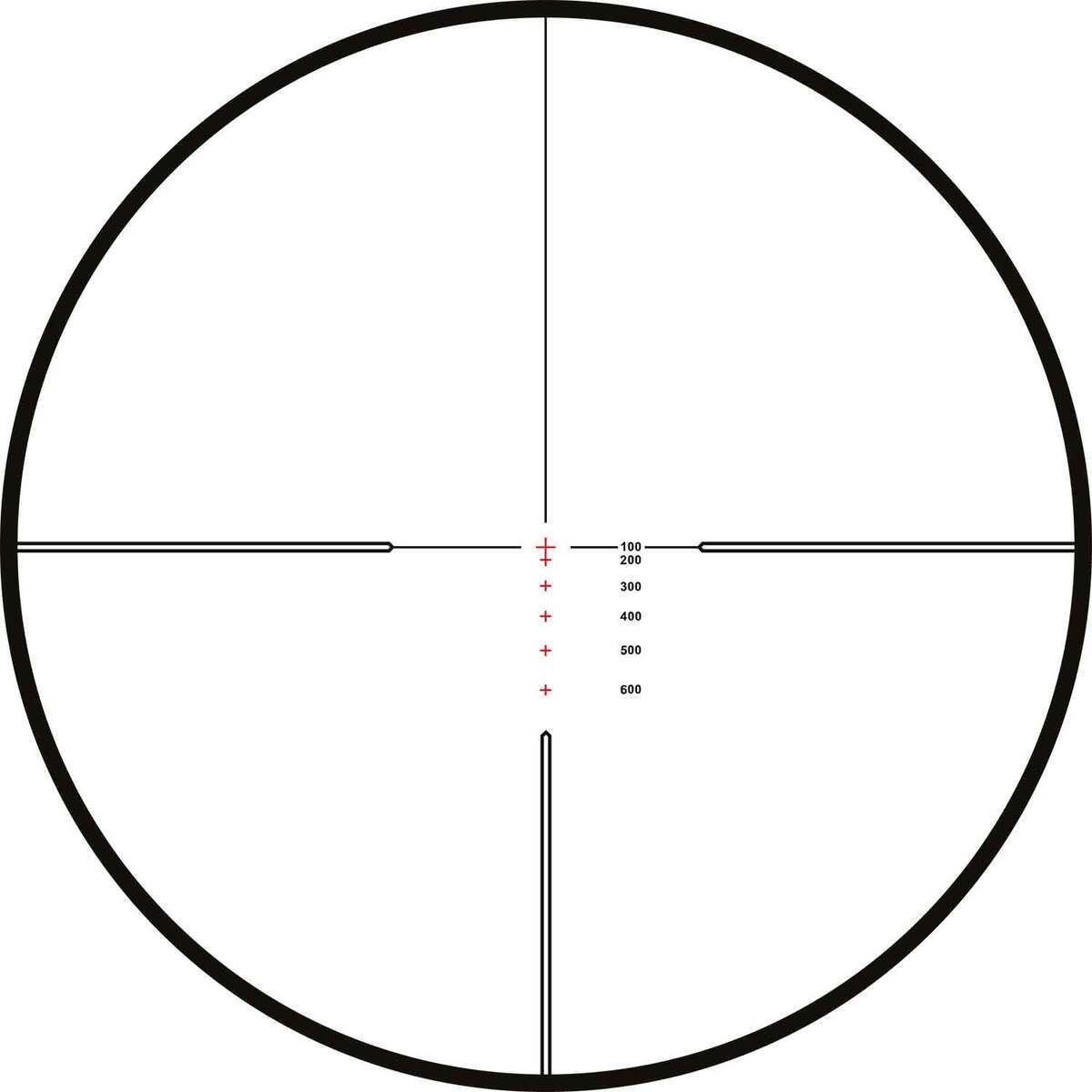 Hawke Vantage 30 WA 4-12x 42mm Rifle Scope - 223/308 Reticle - Black Hawke Vantage 30 WA 4-12x 42mm Rifle Scope - 223/308 Reticle - Black
