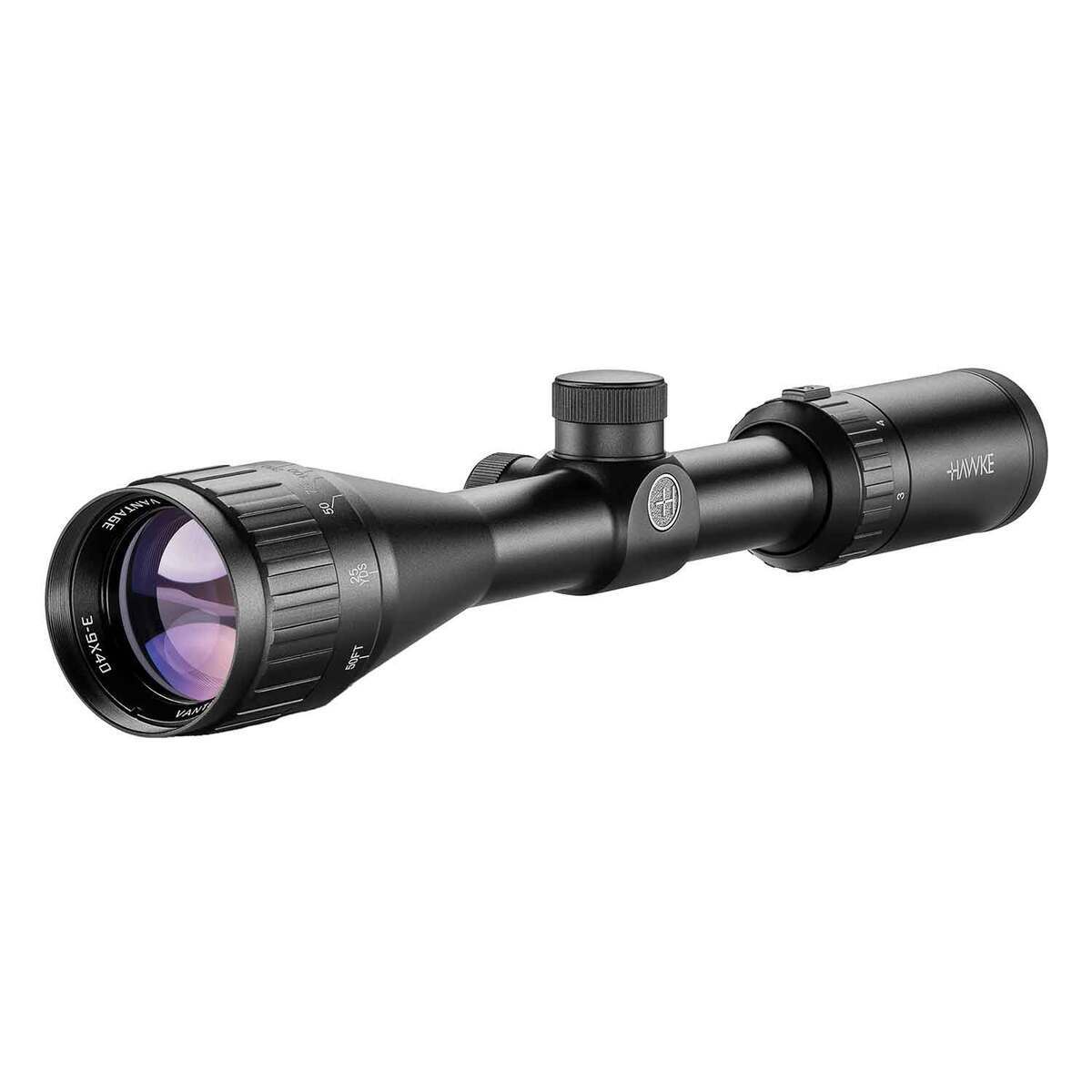 Hawke Vantage AO 3-9x 40mm Rifle Scope - Mil Dot - Black Hawke Vantage AO 3-9x 40mm Rifle Scope - Mil Dot - Black