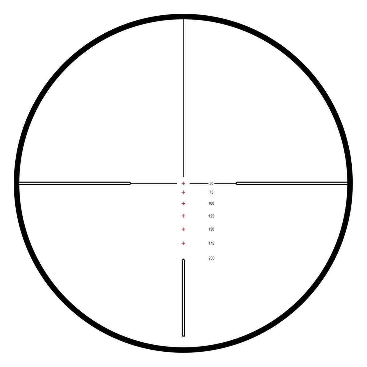 Hawke Vantage IR 4-12x 50mm Rifle Scope - Rimfire .22 LR Subsonic - Black Hawke Vantage IR 4-12x 50mm Rifle Scope - Rimfire .22 LR Subsonic - Black
