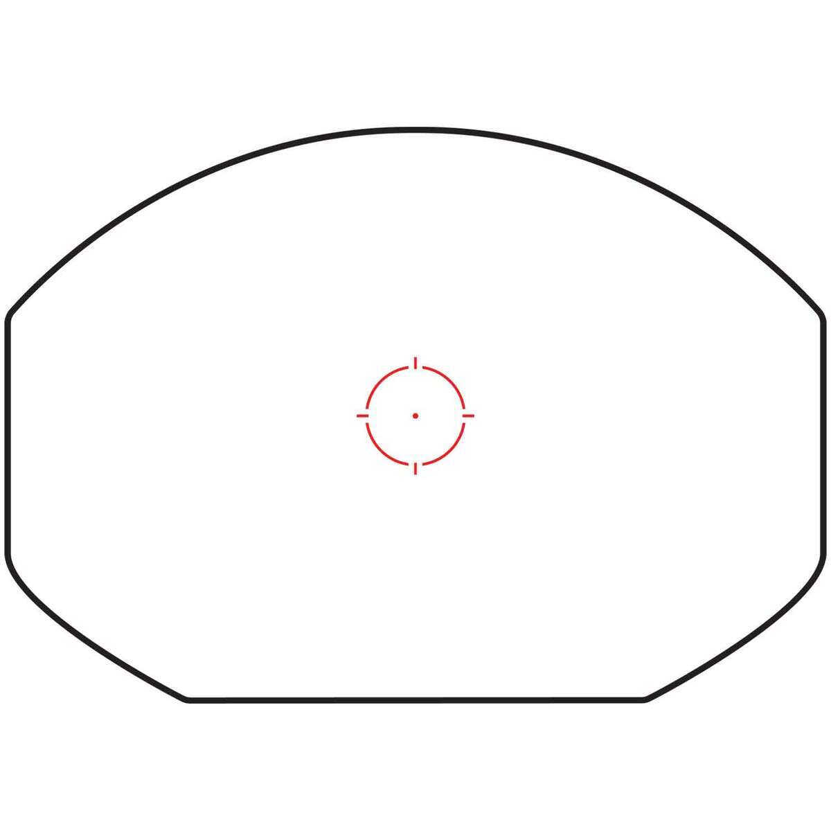 Hawke Wide View 1x Red Dot - 2 MOA Dot w/ 35 MOA Circle - Black Hawke Wide View 1x Red Dot - 2 MOA Dot w/ 35 MOA Circle - Black