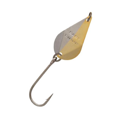 Hawken Fishing Baby Simon Wobbler Trolling Spoon – Orange Moon Jelly