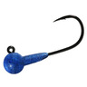Hawken Fishing Coho Twitching Jig Heads - Blue Sparkle, 1/2oz - Blue Sparkle 4/0