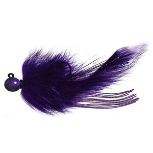 Hawken Fishing Coho Twitching jig Steelhead/Salmon Jig - Black & Purple, 1/2oz