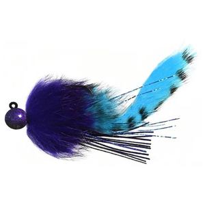 Hawken Fishing Coho Twitching Steelhead/Salmon Jig - Black/Purple & Blue, 1/2oz