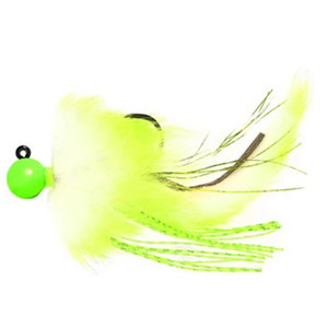 Hawken Fishing Coho Twitching jig Steelhead/Salmon Jig - Green Silver Sparkle, 1/2oz