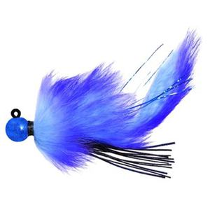 Hawken Fishing Coho Twitching jig Steelhead/Salmon Jig - Sparkle Blue, 3/8oz