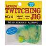 Hawken Fishing Coho Twitching Steelhead/Salmon Jig - Chartreuse & Green, 3/8oz - Chartreuse & Green 4/0