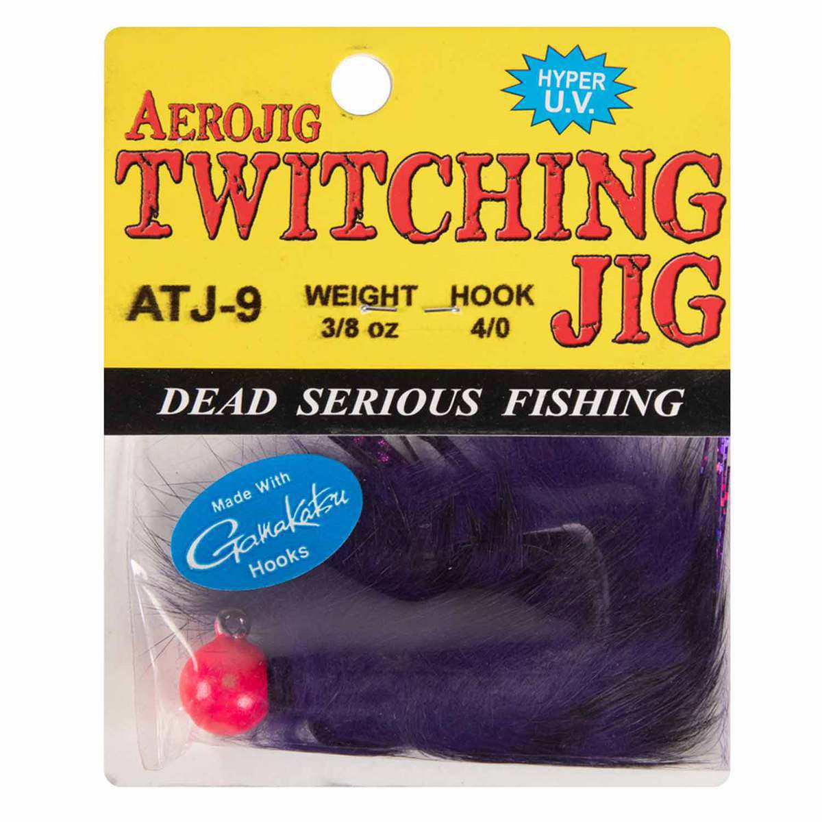 Hawken Fishing Coho Twitching jig Steelhead/Salmon Jig - Pink & Purple, 3/8oz - Pink & Purple 4/O Hawken Fishing Coho Twitching jig Steelhead/Salmon Jig - Pink & Purple, 3/8oz - Pink & Purple 4/O
