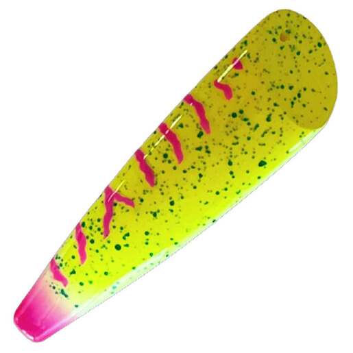 Hawken Fishing Simon Cut Plug Trolling Lure - Lemon Lime 6