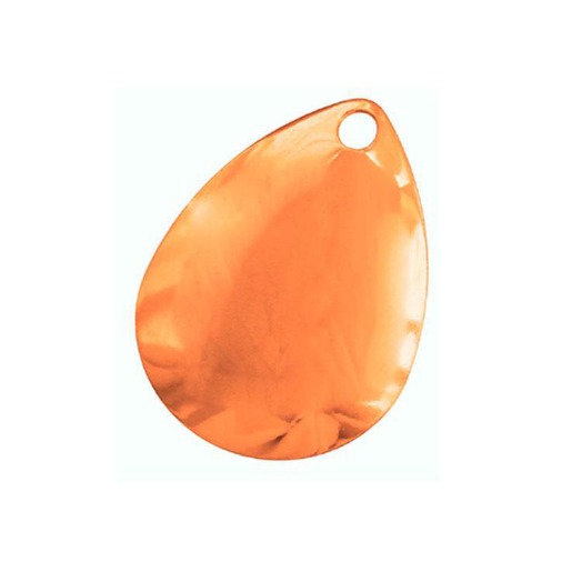 Hawken Fishing Simon 3.5 Flat Colorado Spinner Blade Lure Component - 50/50 3.5