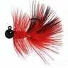 Hawken Fishing Woolly Bugger Steelhead/Salmon Jig - Black/Red, 1/8oz - Black/Red 1/0