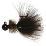 Hawken Fishing Woolly Bugger Steelhead/Salmon Jig - Brown & Black, 1/8oz - Brown & Black 1/0