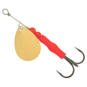 Hawken Fishing Simon 3.5 Colorado Inline Spinner - Flat, Gold, Size 1