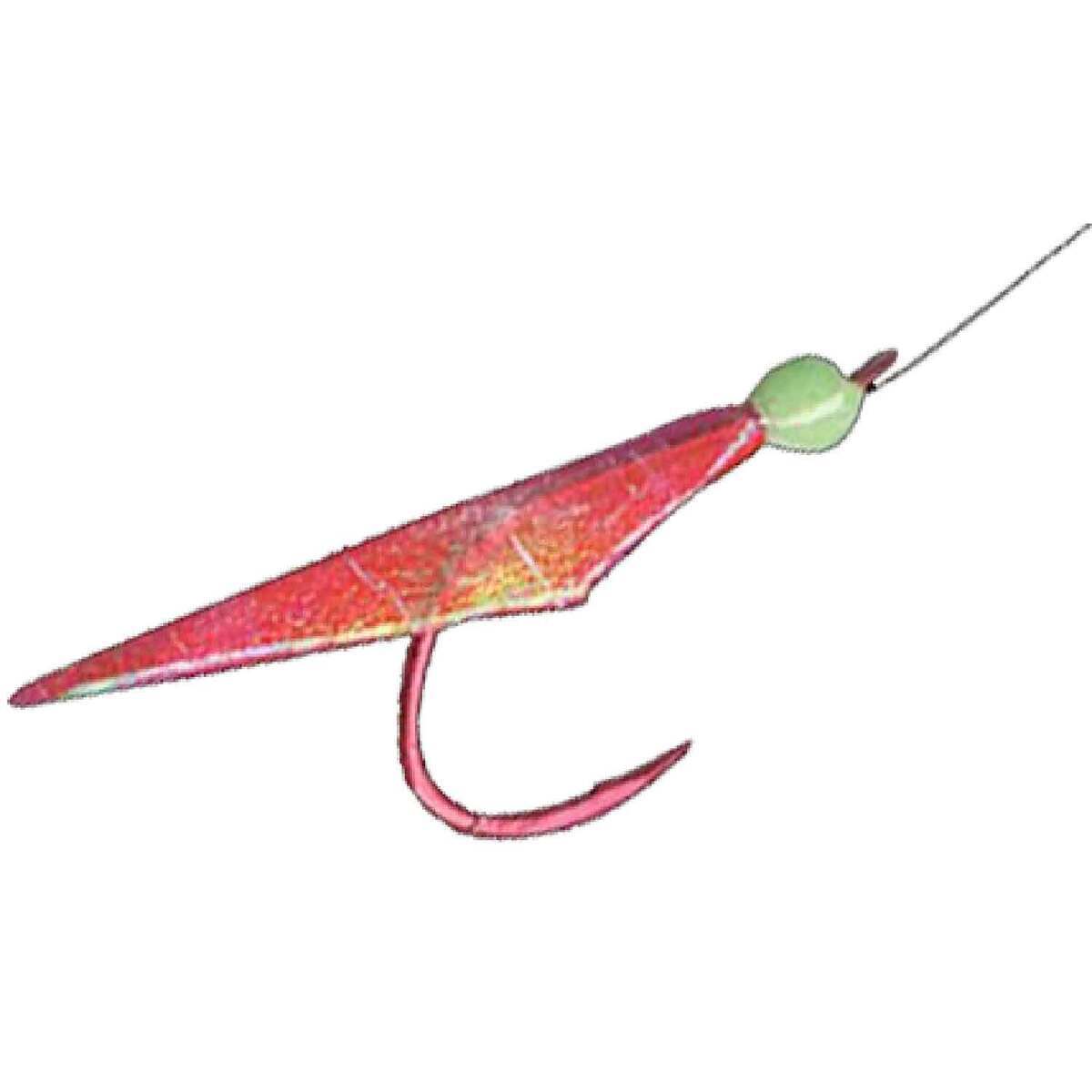 Hayabusa EX030 Hage Red Fish Skin Saltwater Trolling Rig - Red Aurora ...