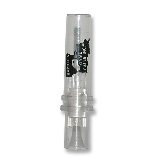 Haydel Game Calls Wood Duck Squealer Duck Call - Clear