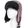 Heat Holders Girls' Trapper Hat - Grey/Pink - Grey/Pink One Size Fits Most