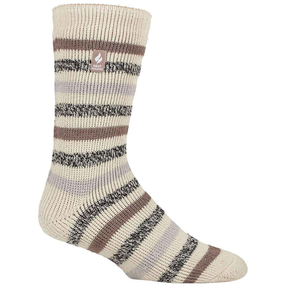 Heat Holders Men's Brian ORIGINAL Striped Casual Socks - Clay - L - Clay L Heat Holders Men's Brian ORIGINAL Striped Casual Socks - Clay - L - Clay L