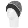 Heat Holders Men's Mark Rib Knit Chunky Twist Beanie - Anthracite/Light Grey - One Size Fits Most - Anthracite/Light Grey One Size Fits Most