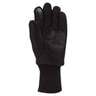 Heat Holders Men's Smart Fleece Winter Gloves - Black - M/L - Black M/L