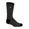 Heat Holders Men's Twist Socks - Black/Gray L