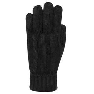 Heat Holders Women's Cable Knit Winter Gloves