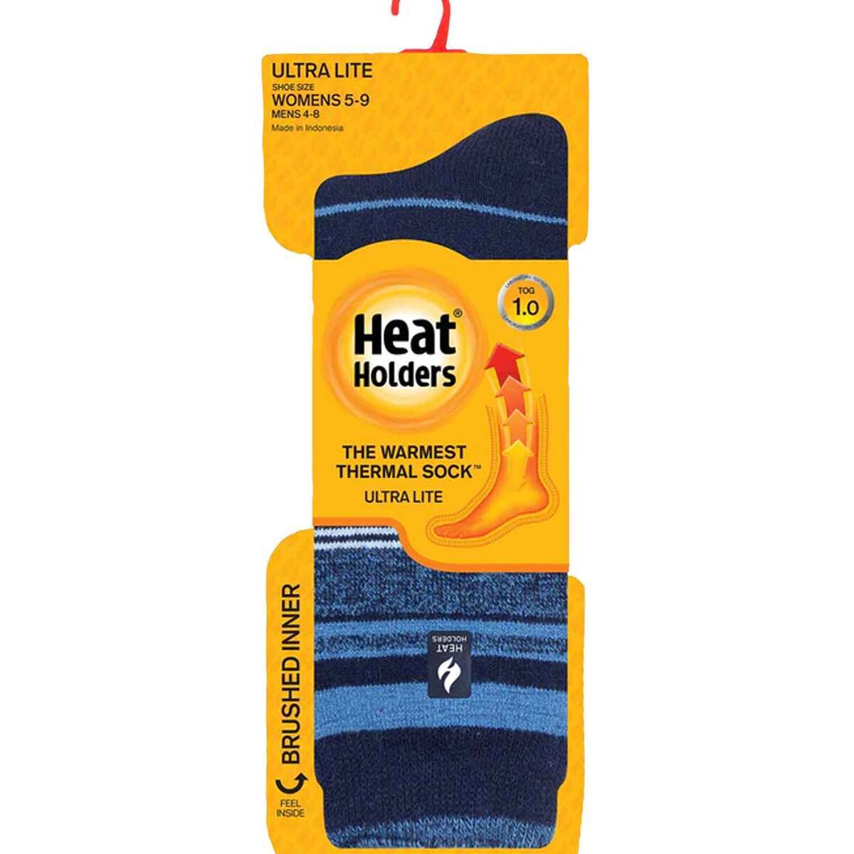 Heat Holders Women's Stripe Ultra Lite Casual Socks - Navy - M - Navy M Heat Holders Women's Stripe Ultra Lite Casual Socks - Navy - M - Navy M