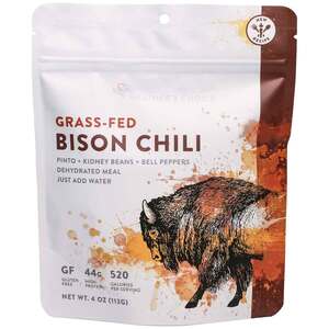 Heather's Choice Grass-Fed Bison Chili Dinner Adventuring