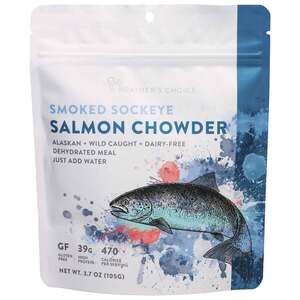 Heather's Choice Smoke Sockeye Salmon Chowder Dinner Adventuring