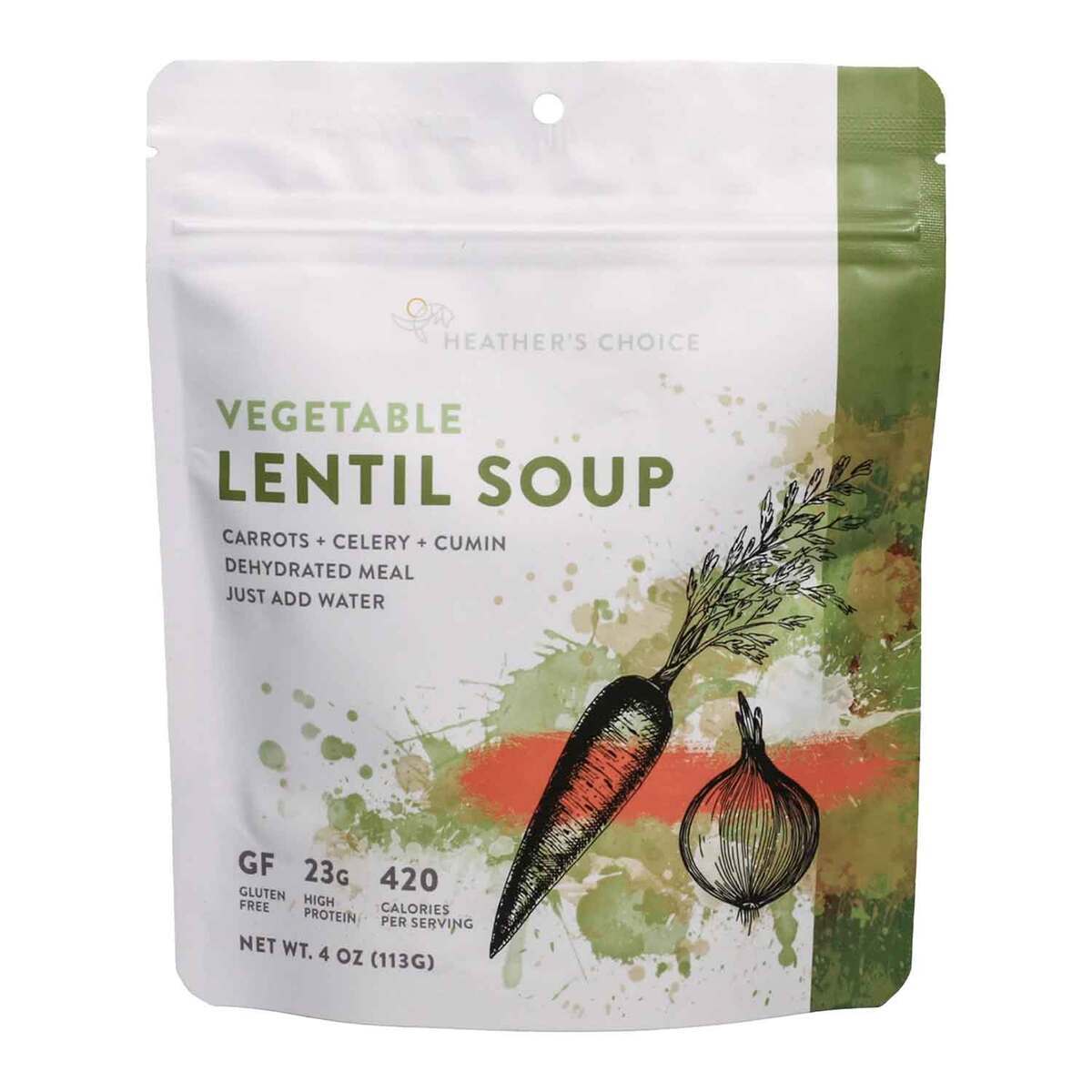 Heather's Choice Vegetable Lentil Soup - 1 Serving Heather's Choice Vegetable Lentil Soup - 1 Serving