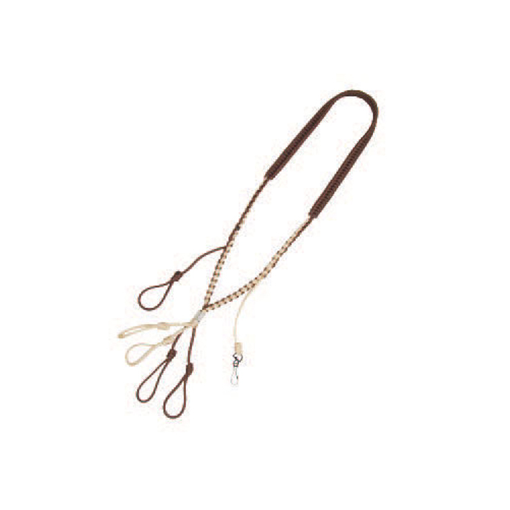 Heavy Hauler D-4 4-Loop Lanyard - Tan/Green Heavy Hauler D-4 4-Loop Lanyard - Tan/Green