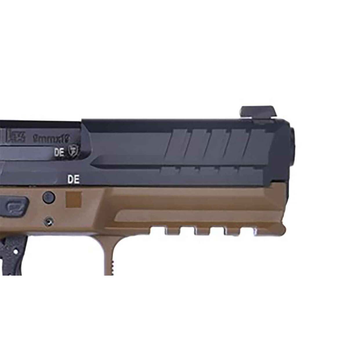 HK VP9 9mm Luger 4.1in Black/FDE Pistol - 17+1 Rounds - Black/FDE HK VP9 9mm Luger 4.1in Black/FDE Pistol - 17+1 Rounds - Black/FDE