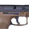 HK VP9 9mm Luger 4.1in Black Pistol - 10+1 Rounds - Brown